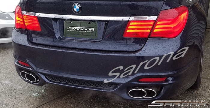 Custom BMW 7 Series  Sedan Rear Bumper (2009 - 2015) - $890.00 (Part #BM-046-RB)